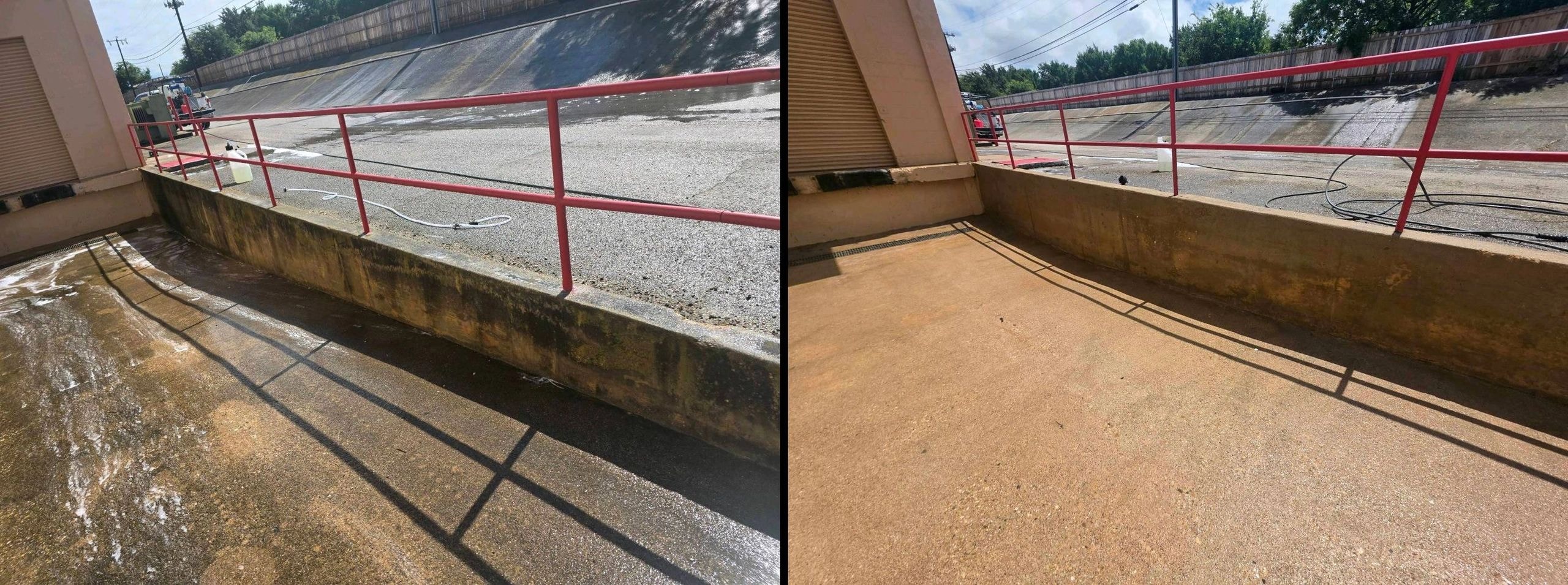 Concrete & Stone Restoration before