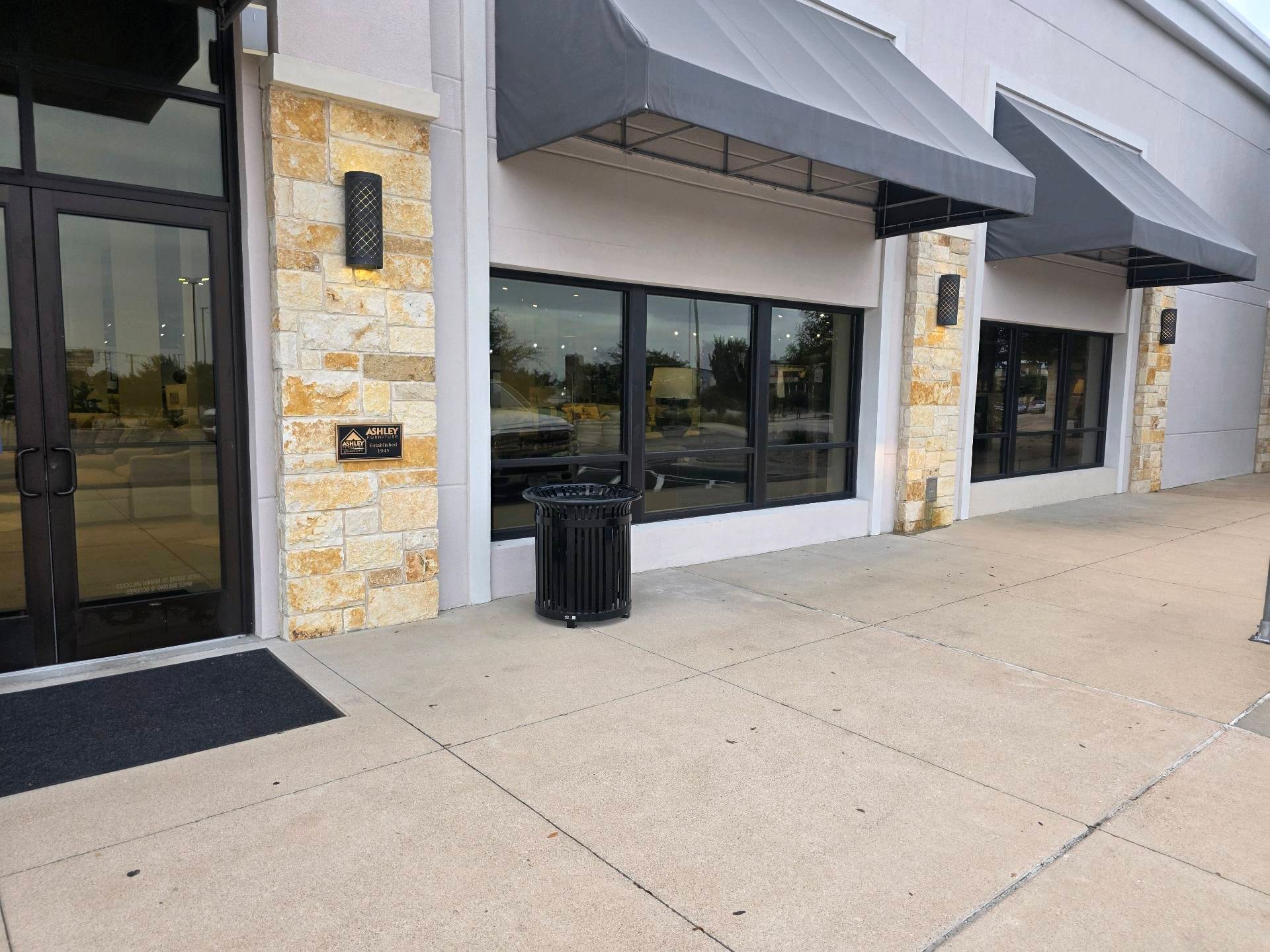 Commercial Concrete Cleaning after