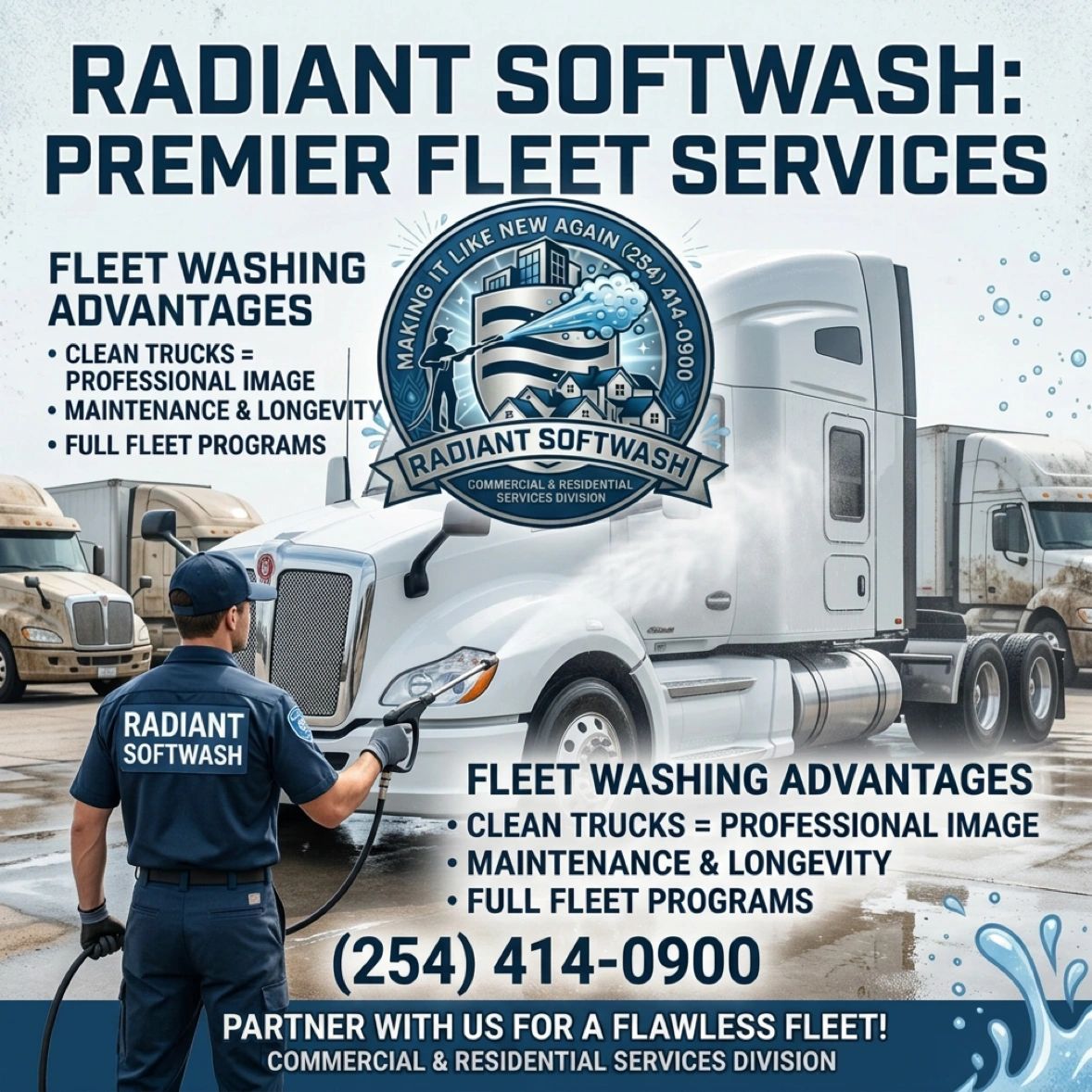 Fleet washing service